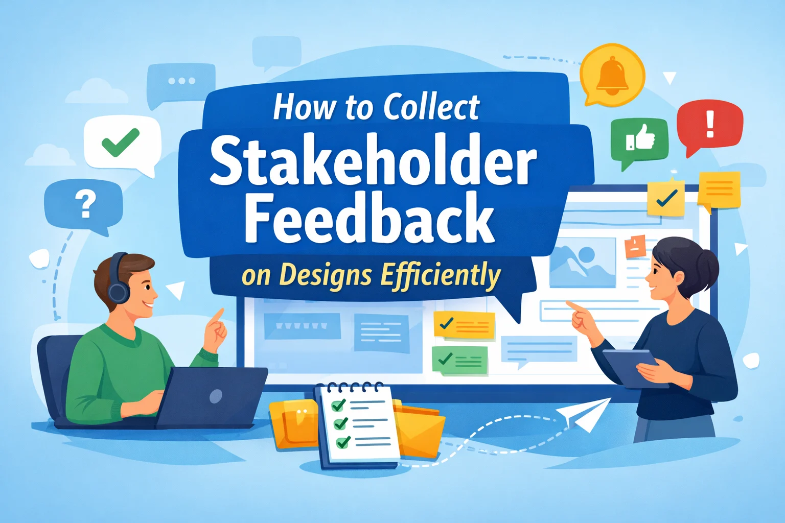 Stakeholder feedback on designs through visual collaboration.